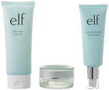 e.l.f. Hello, Hydration 3Piece Starter Set with Cleanser, Moisturizer, and Eye Cream