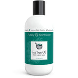 Antifungal Tea Tree Oil Body Wash, Helps Athletes Foot, Ringworm, Toenail Fungus, Jock Itch, Acne, Eczema & Body Odor- Soothes Itching & Promotes Healthy Feet, Skin and Nails 9oz